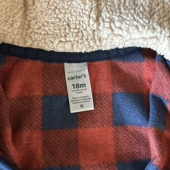 Carter’s Baby Boy Warm Romper, 18 Months - Picture 6 of 8